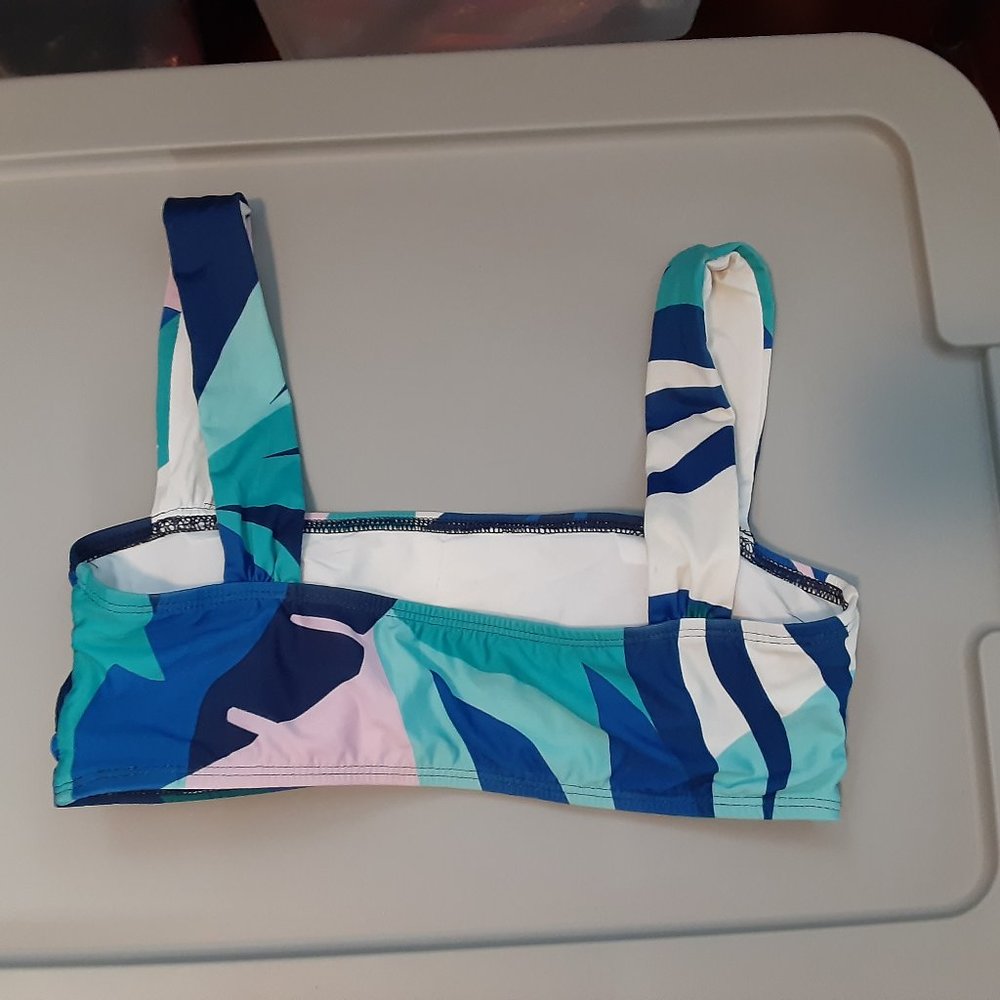 Splendid Women's Standard Square Neck Bandeau Swimsuit Bikini Top - Picture 5 of 11